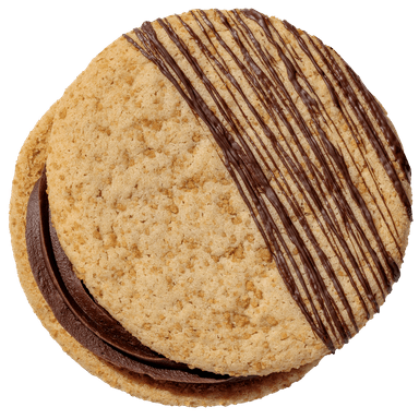 Graham Cracker Fudge Sandwich