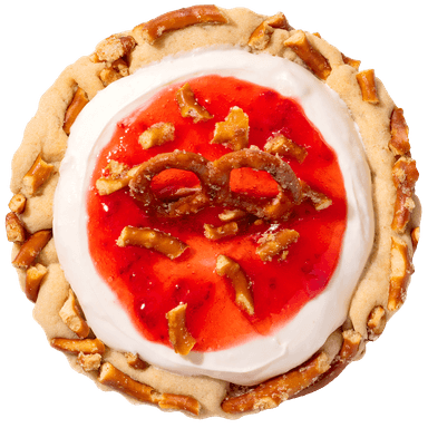 Strawberry Pretzel Pie